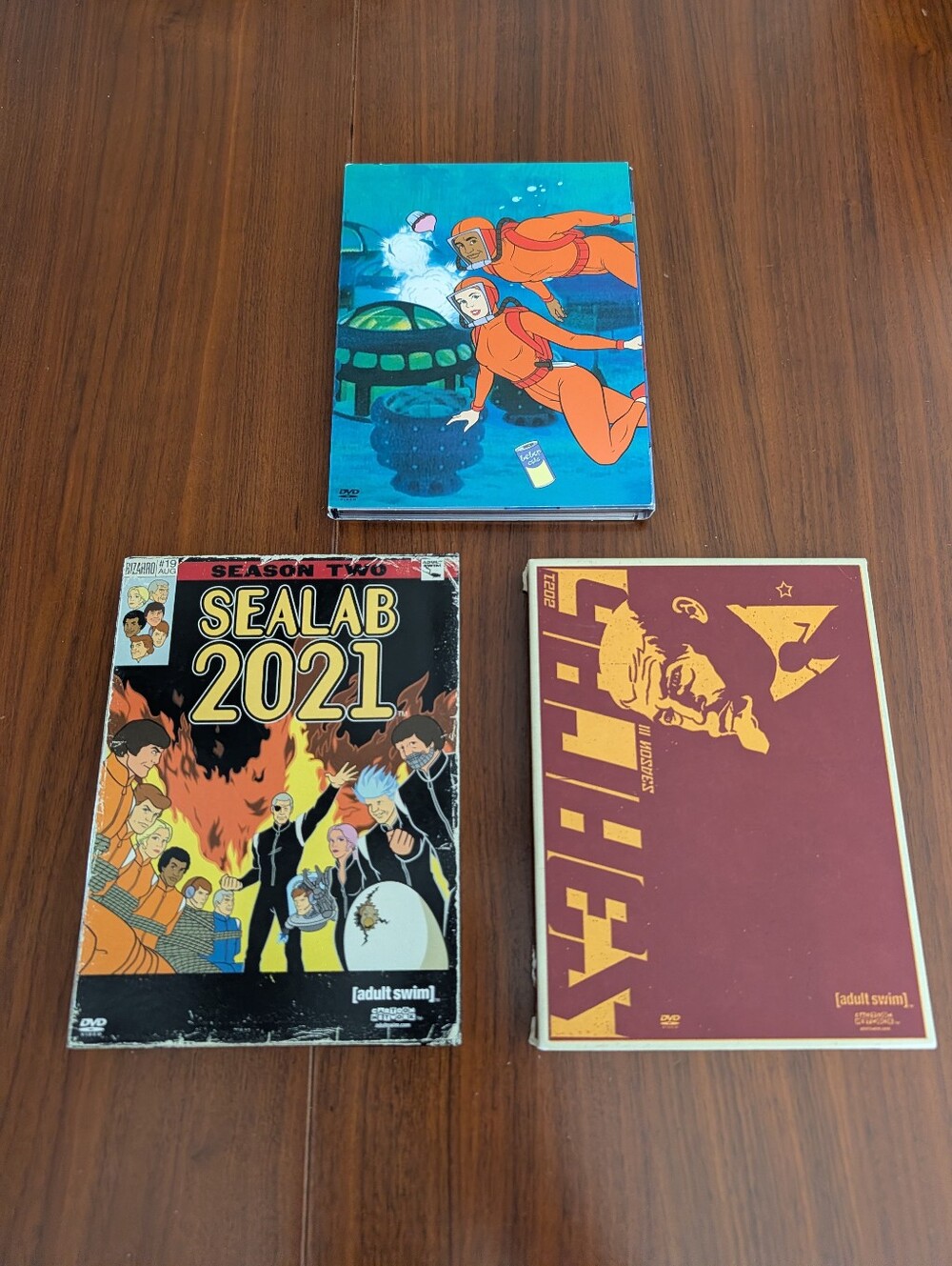 Adult Swim Sealab 2021 Season 1, 2, 3 DVD TV Series Cartoon Network Pre Owned